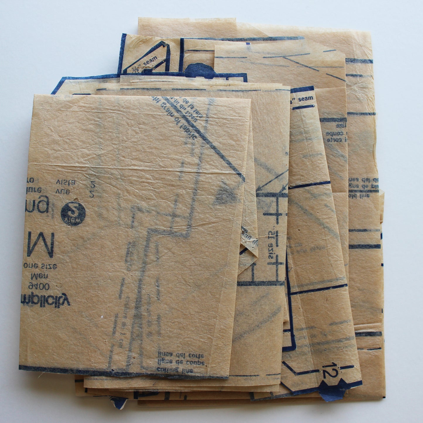 1971 Simplicity 9400 Sewing Pattern Mens Ties